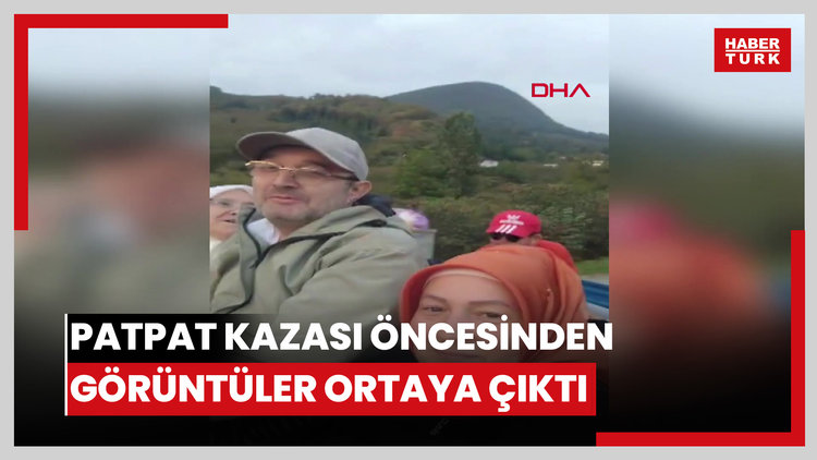 4 kişinin öldüğü patpat kazası öncesinden görüntüler ortaya çıktı