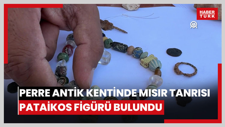 Perre Antik Kentinde Mısır Tanrısı Pataikos figürü bulundu