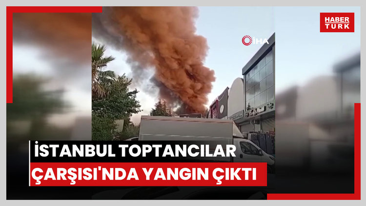 Bağcılar Mahmutbey Mahallesi'nde bulunan İstanbul Toptancılar Çarşısı'ndaki (İSTOÇ) bir iş yerinde yangın çıktı. İhbar üzerine bölgeye çok sayıda itfaiye ekibi yönlendirildi.