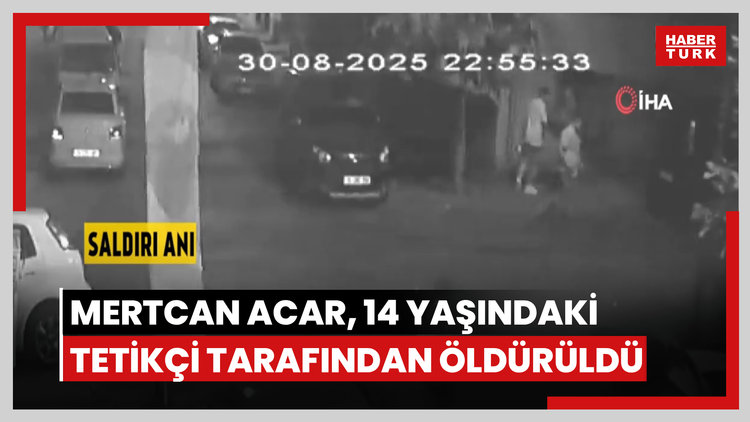 Eyüpsultan' da 20 yaşındaki Mertcan Acar, 14 yaşındaki tetikçi tarafından öldürüldü