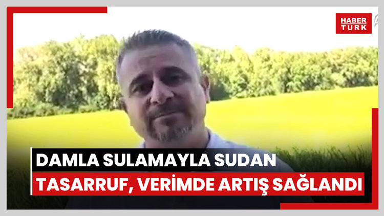 Çeltikte damla sulamayla sudan tasarruf, verimde artış sağlandı