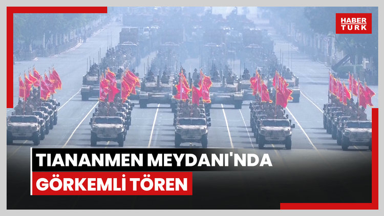 Tiananmen Meydanı'nda görkemli tören