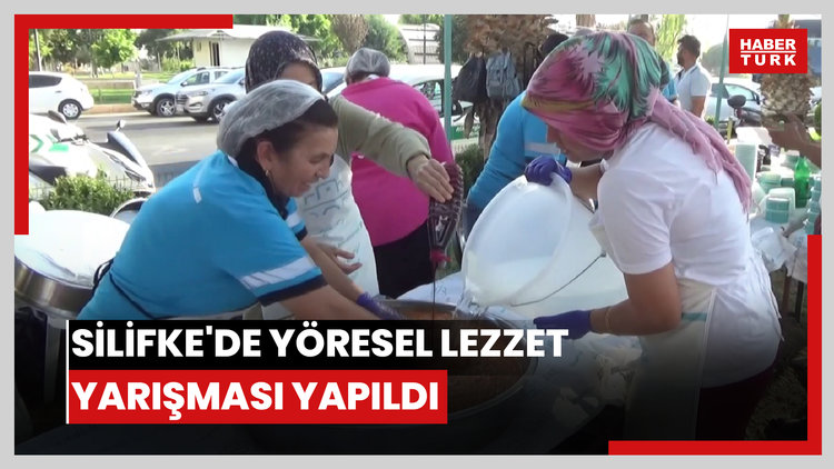 Silifke'de yöresel lezzet yarışması yapıldı