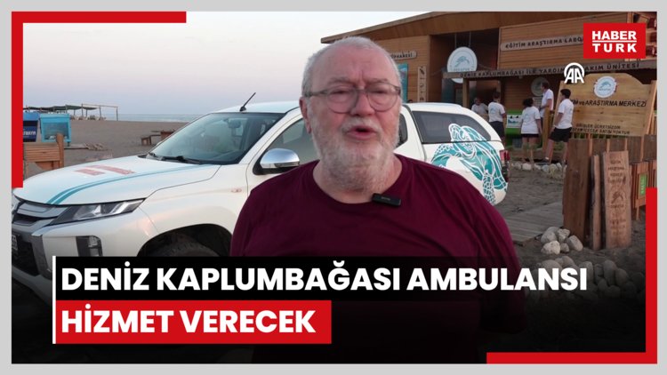 Antalya'da "deniz kaplumbağası ambulansı" hizmet verecek