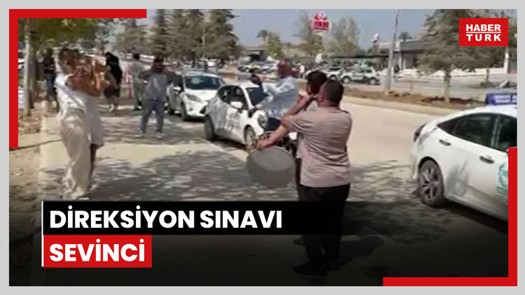 Direksiyon sınavı sevinci