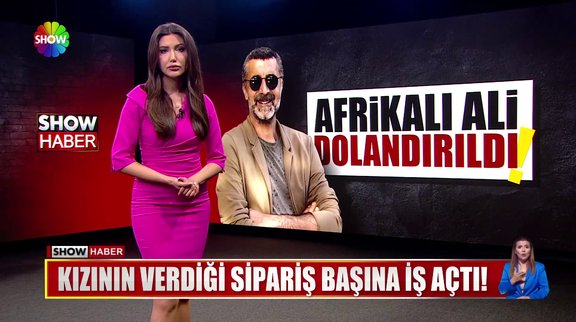 Afrikalı Ali dolandırıldı!