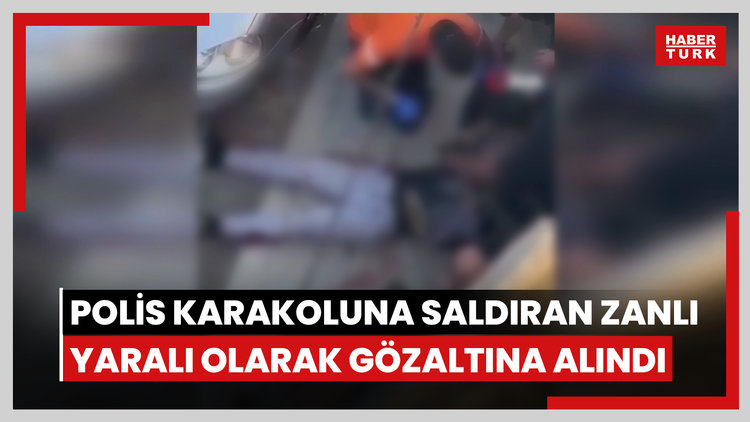 Balçova'da polis karakoluna saldıran zanlı yaralı olarak gözaltına alındı