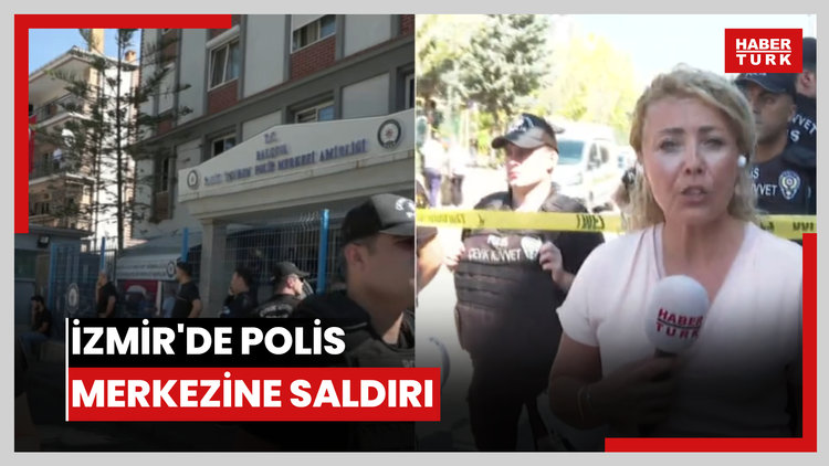İzmir'de polis merkezine saldırı!
