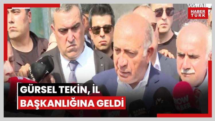 Gürsel Tekin, il başkanlığına geldi