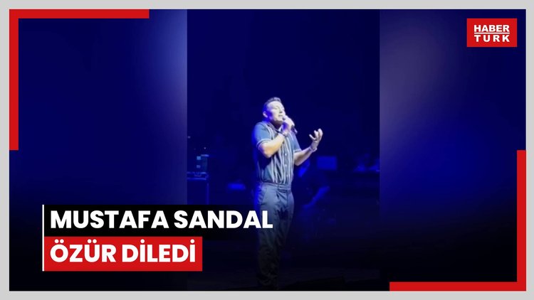 Mustafa Sandal, özür diledi