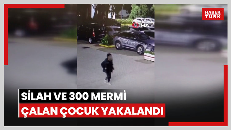 Bir şehri tedirgin etmişti: Silah ve 300 mermi çalan çocuk yakalandı