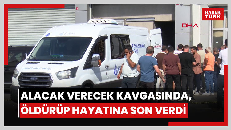 Başakşehir'de alacak verecek kavgasında borçlusunu öldürüp hayatına son verdi