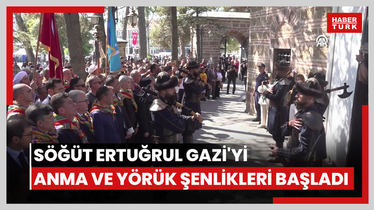Söğüt Ertuğrul Gazi'yi Anma ve Yörük Şenlikleri başladı