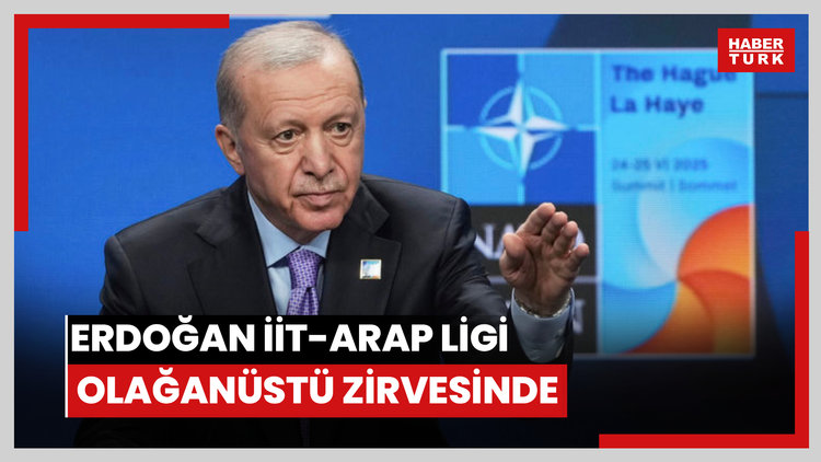 Erdoğan İİT-Arap Ligi olağanüstü zirvesinde