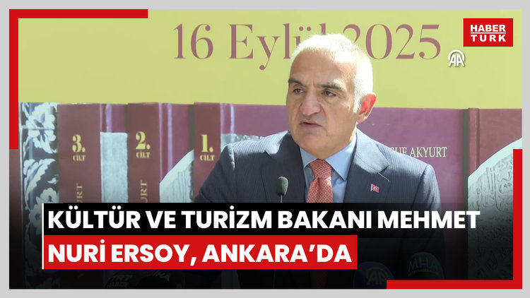 Bakan Ersoy: "Mirasımıza sahip çıkmak, geleceğimizi inşa etmenin en güçlü yoludur"
