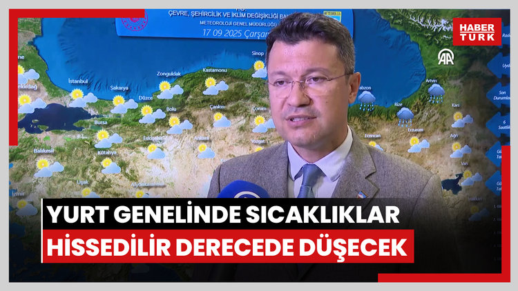 Yurt genelinde sıcaklıklar hissedilir derecede düşecek