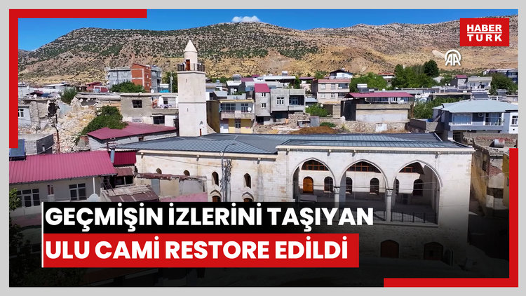 Geçmişin izlerini taşıyan Ulu Cami restore edildi