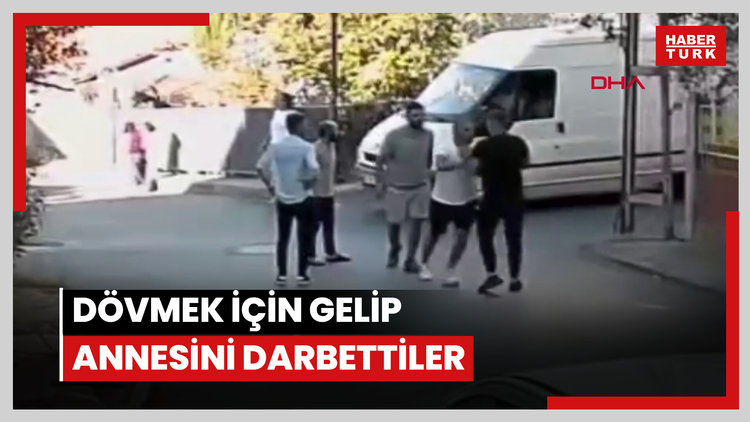 Ümraniye'de iddiaya göre trafikte tartıştıkları kişiyi dövmek için gelip annesini darbettiler