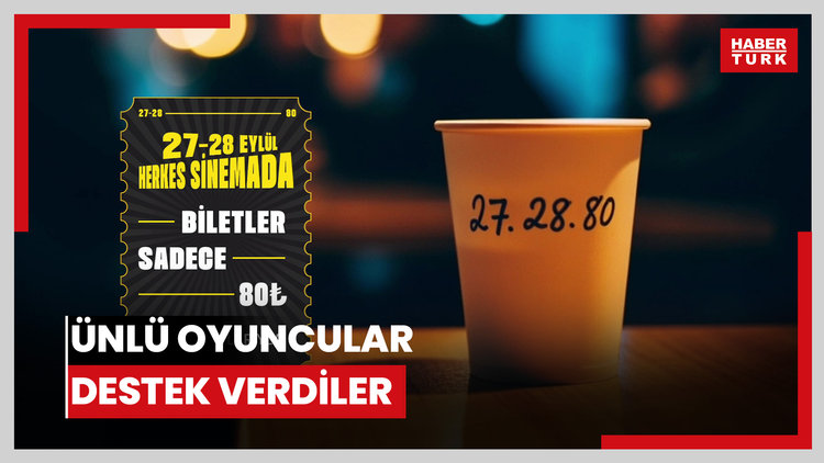 Ünlü oyuncular destek verdiler