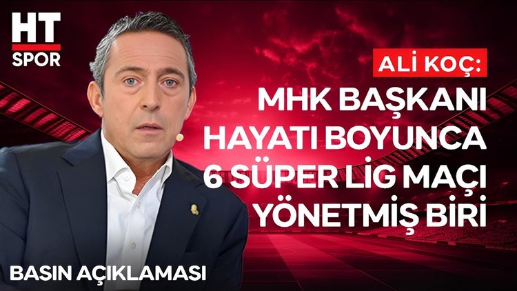 Ali Koç, TFF - Fenerbahçe görüşmesi sonrası açıklamalarda bulundu 