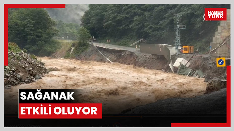 Sağanak etkili oluyor