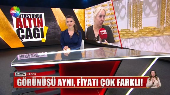 Altın arttı, imitasyon yükseldi!