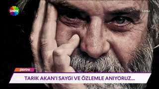 Tarık Akan'ın portresi! 