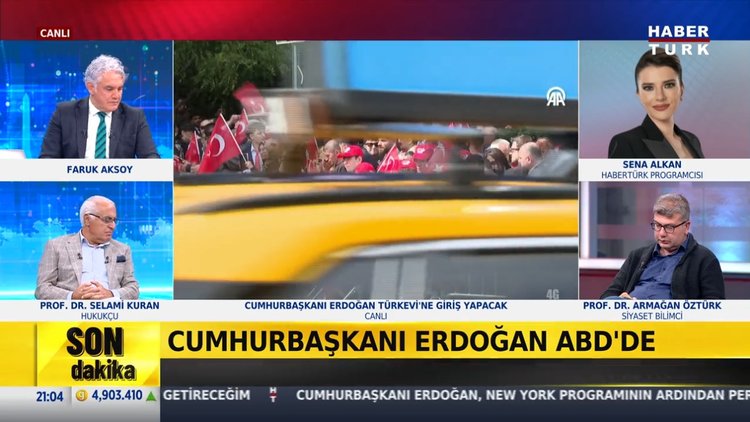 Cumhurbaşkanı Erdoğan ABD'de
