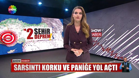 Balıkesir ve Konya'da deprem!