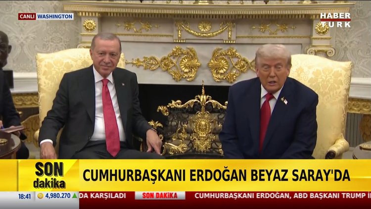 Cumhurbaşkanı Erdoğan ve ABD Başkanı Trump'tan açıklamalar