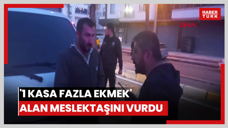 Fırıncı, takas sırasında '1 kasa fazla ekmek' alan meslektaşını vurdu