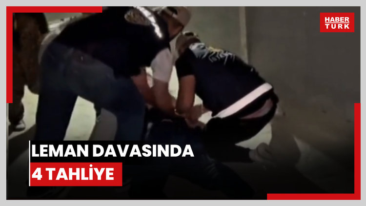 Leman davasında 4 tahliye