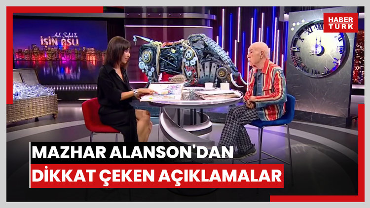 Mazhar Alanson'dan dikkat çeken açıklamalar