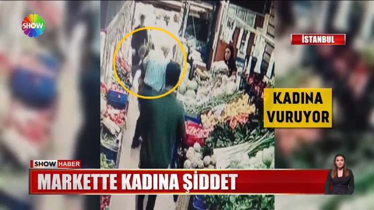 Marketteki zorba!