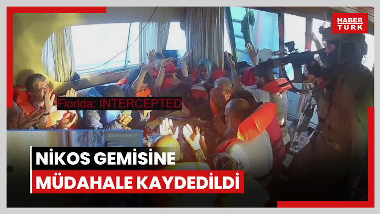 Nikos gemisine müdahale kaydedildi