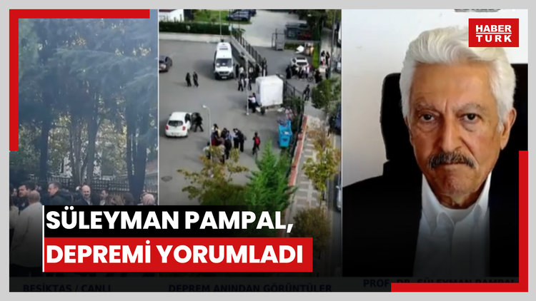 Deprem Uzmanı Prof. Dr. Süleyman Pampal, Marmara'da yaşanan 5 büyüklüğündeki depremi yorumladı