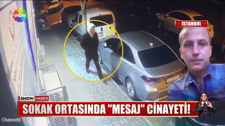 Annesine mesaj atan adamı öldürdü!