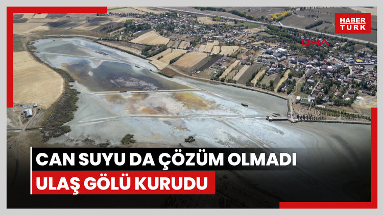 Can suyu da çözüm olmadı, Ulaş Gölü kurudu