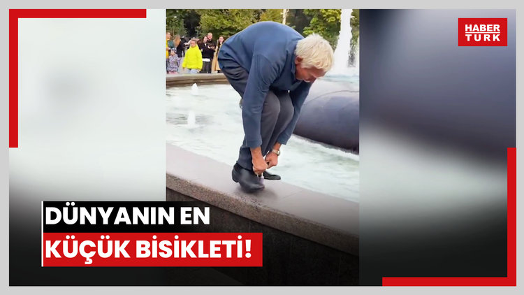 Dünyanın en küçük bisikleti!