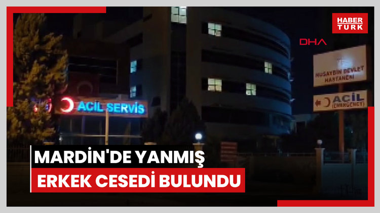Mardin'de yanmış erkek cesedi bulundu