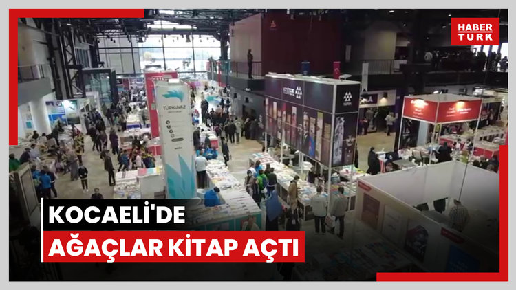 Kocaeli'de ağaçlar kitap açtı