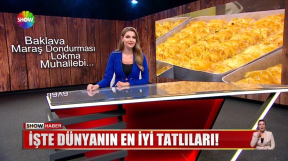 İşte dünyanın en iyi tatlıları! 