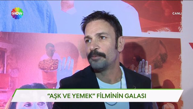 Aşk Ve Yemek flminin galasından özel anlar! 