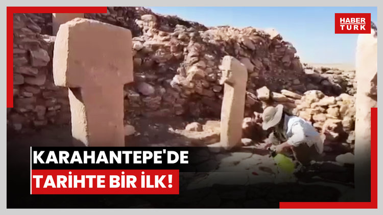 Karahantepe'de tarihte bir ilk!