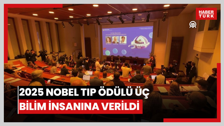 2025 Nobel Tıp Ödülü "periferik bağışıklık toleransı keşfinden" dolayı Brunkow, Ramsdell ve Sakaguchiye verildi
