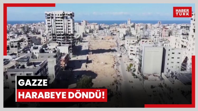 Gazze harabeye döndü!