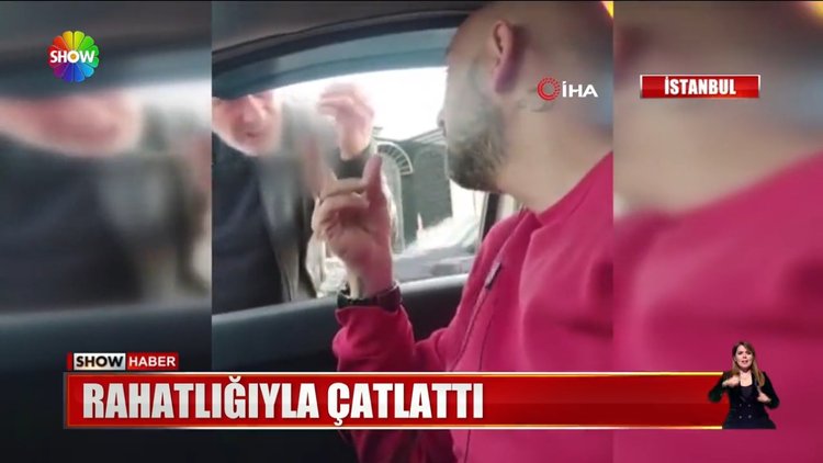 Taksiciyi çıldırttı!