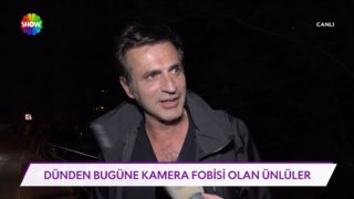 Kamera fobisi olan ünlüler!