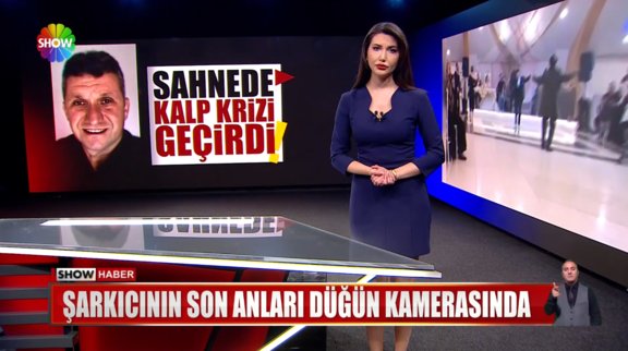 Sahnede kalp krizi geçirdi!