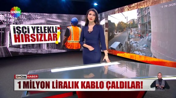 İşçi yelekli hırsızlar!